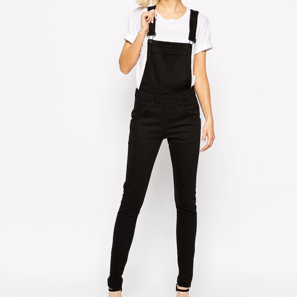 Cheap Monday Skinny Overall - black